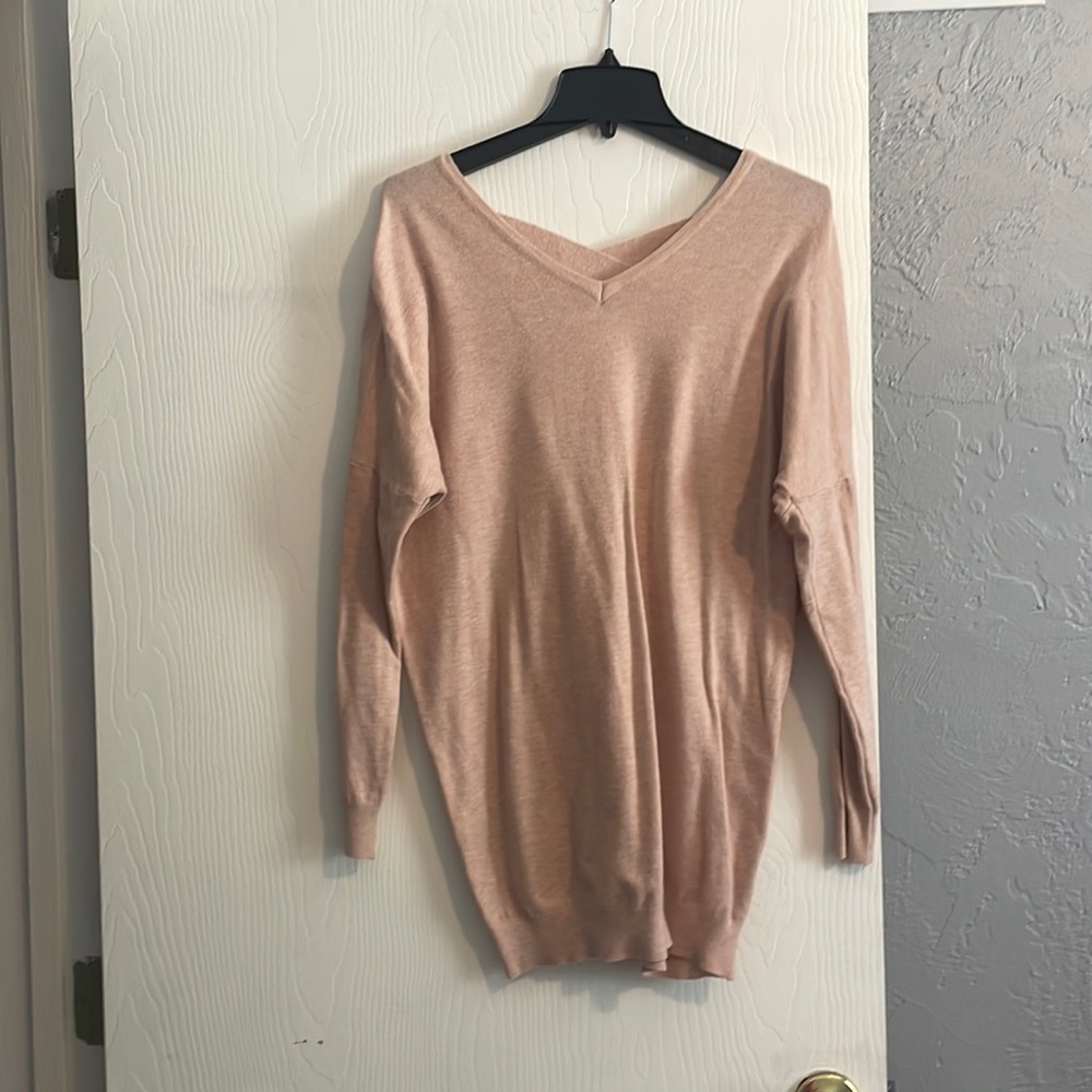 Pink Long Sweater